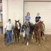 Las Vegas Super Show 2013 Frenchy Ta Dash, Sun Down Dash, and Miracle Tash with the family: Bill Susie & Megan Lewis 